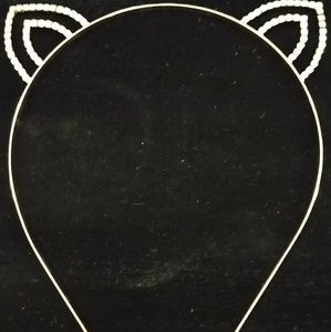 Diamond 🐱 Ears Gold Headband